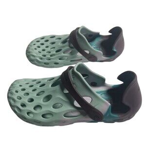 Merrell Women's Hydro Moc Drift Irish/Teal Clogs Sz 11